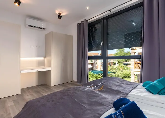 Ampla With Heated Wellness Pool Near Porec Villa